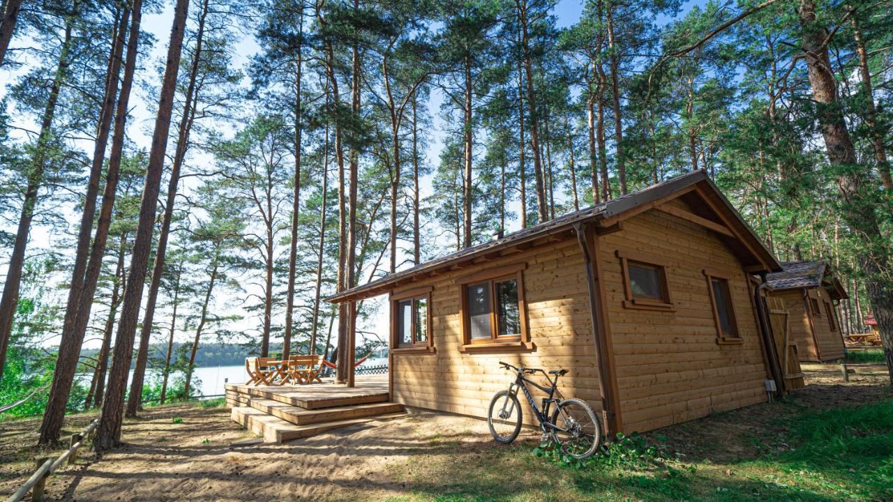 Sloneczny Domek Borsk Nr 2 I 15 - Nad Samym Jeziorem W Pierwszej Linii 外观 照片